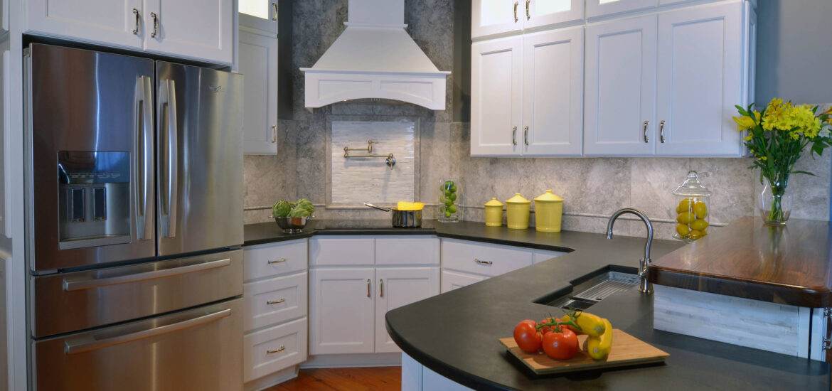 Stove in Corner of Kitchen pros and cons Wellcraft Kitchen and Bath